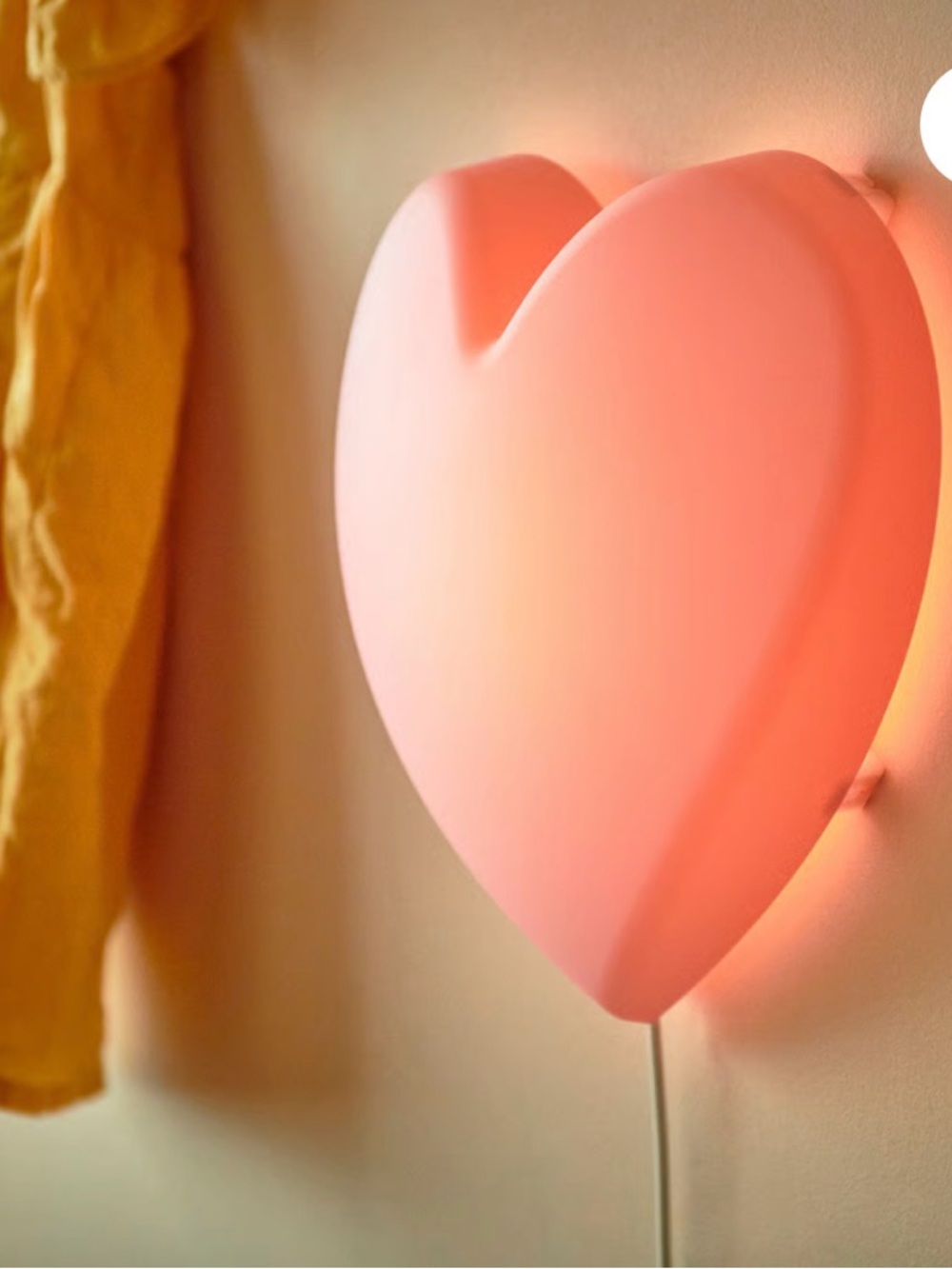 Ikea Upplyst Heart Light Lamp
